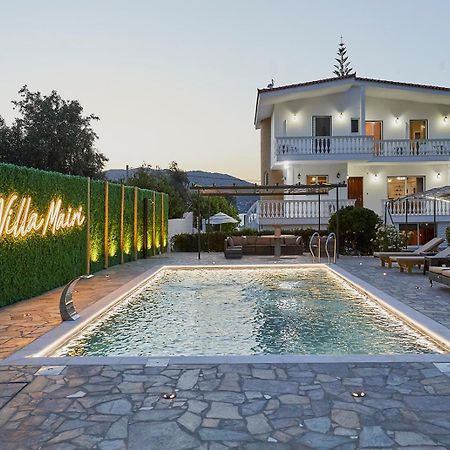 Villa Mairi - 2 Private Pools & Game Room Near Athens Salamina Exterior foto
